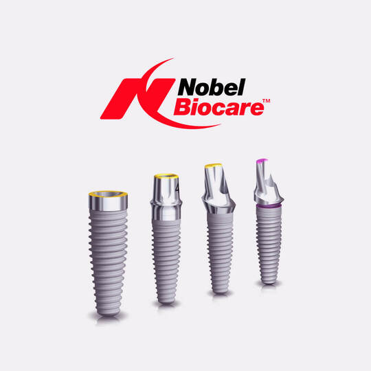 импланты Nobel Biocare примеры линейки премиальных имплантов Нобель